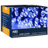 Zilas LED gaismas virtene