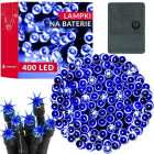 Zilas LED gaismas virtene
