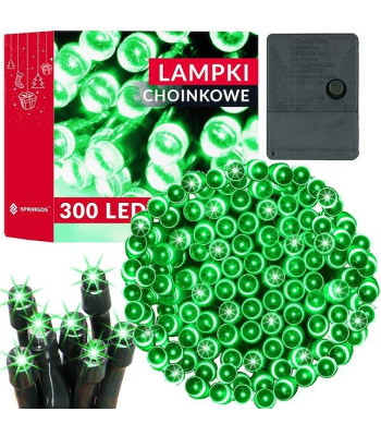 Springos® 300 LED gaismas virtene