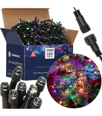 Springos® Daudzkrāsainas LED Gaismas