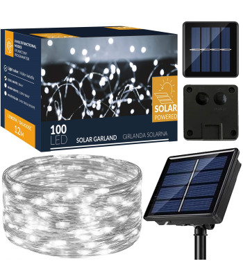 Springos® Saules LED Gaismu Virtene
