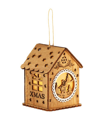 Springos Ziemassvētku rotājums 6 x 9 cm CA1285
