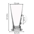 Springos HA7496 stikla glāzes