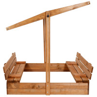 Koka smilšu kaste Springos SBX120RSET 120x120cm