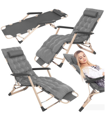 Dārza sauļošanās krēsls Springos GC0066