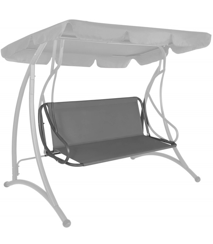 Dārza šūpoles sēdekļa materiāls Springos GS1000 155 x 100 cm ūdensnecaurlaidīgs audums, pelēks