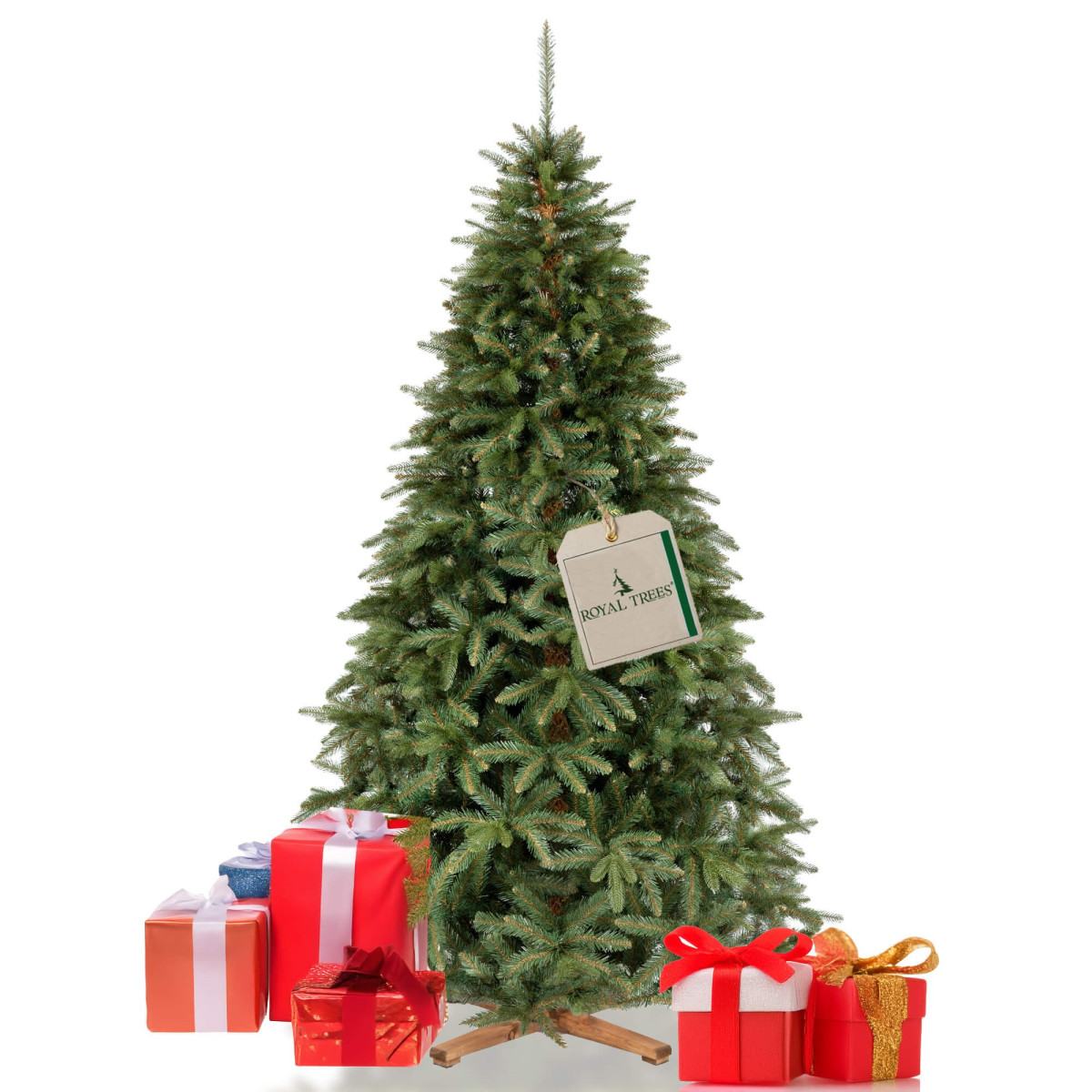 Mākslīgā egle Springos CT0238, Sibīrijas egle PE Premium, 240 cm