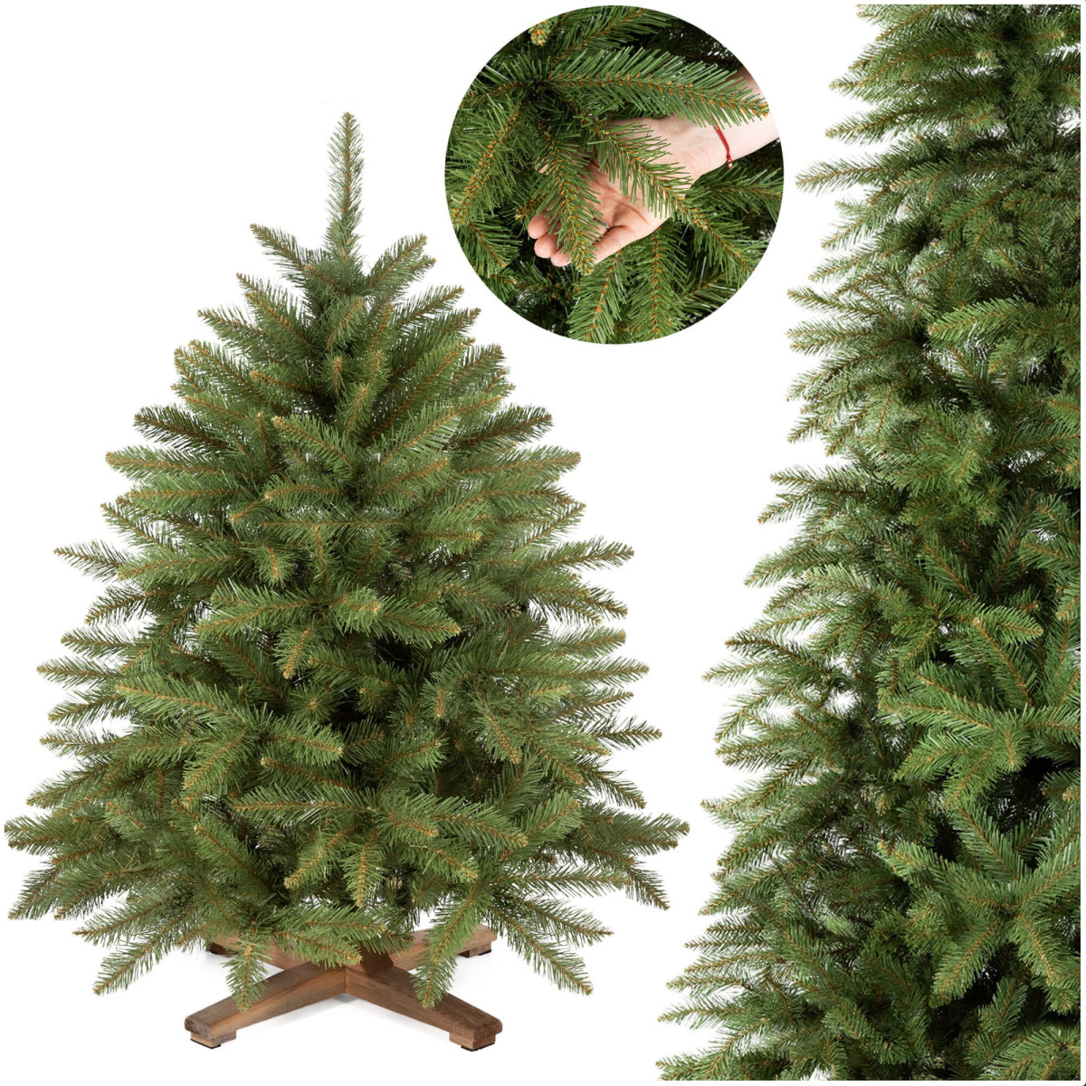 Mākslīgā eglīte Springos CT0239, Skandināvu priede Premium 120 cm