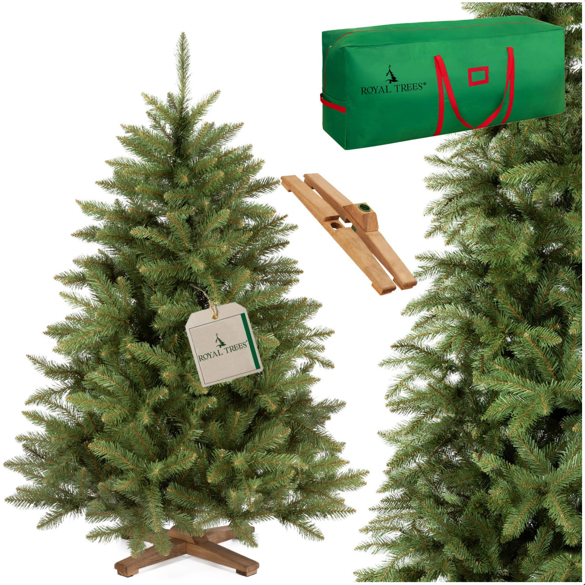 Mākslīgā eglīte Springos CT0240, Skandināvu priede Premium 150 CM