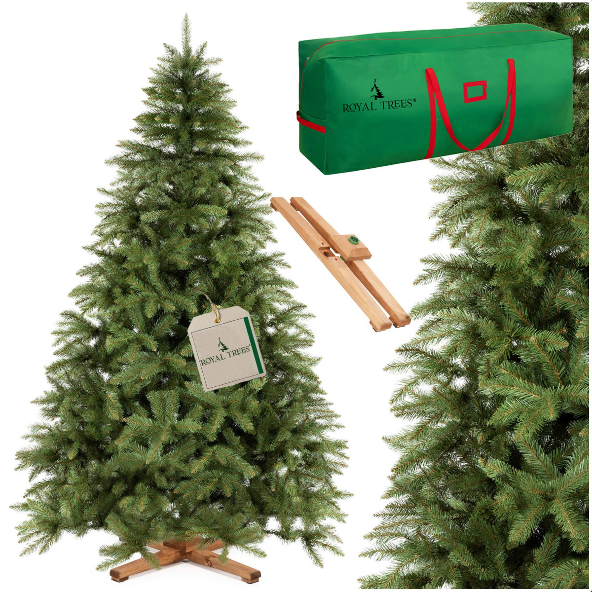 Mākslīgā eglīte Springos CT0242, Skandināvu priede Premium 220 CM