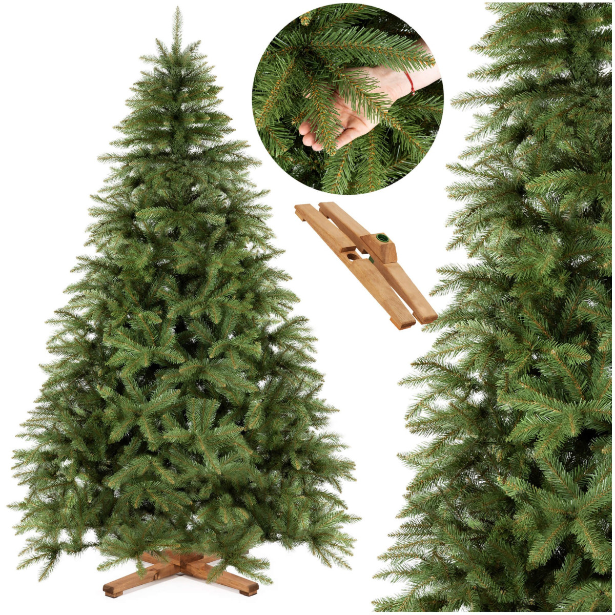 Mākslīgā eglīte Springos CT0243, Skandināvu priede Premium 240 CM