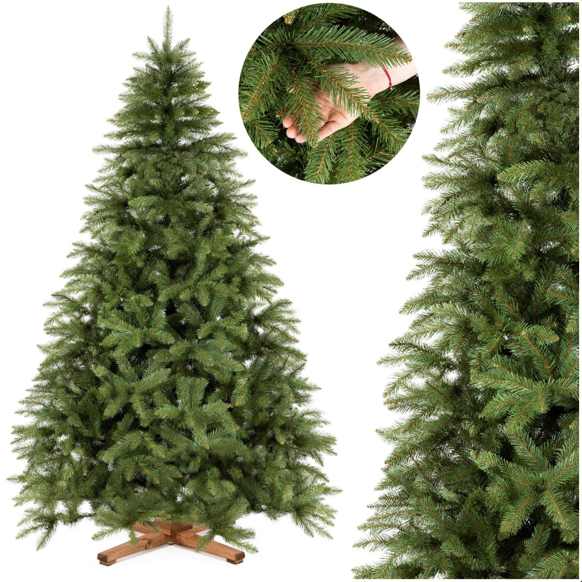 Mākslīgā eglīte Springos CT0243, Skandināvu priede Premium 240 CM