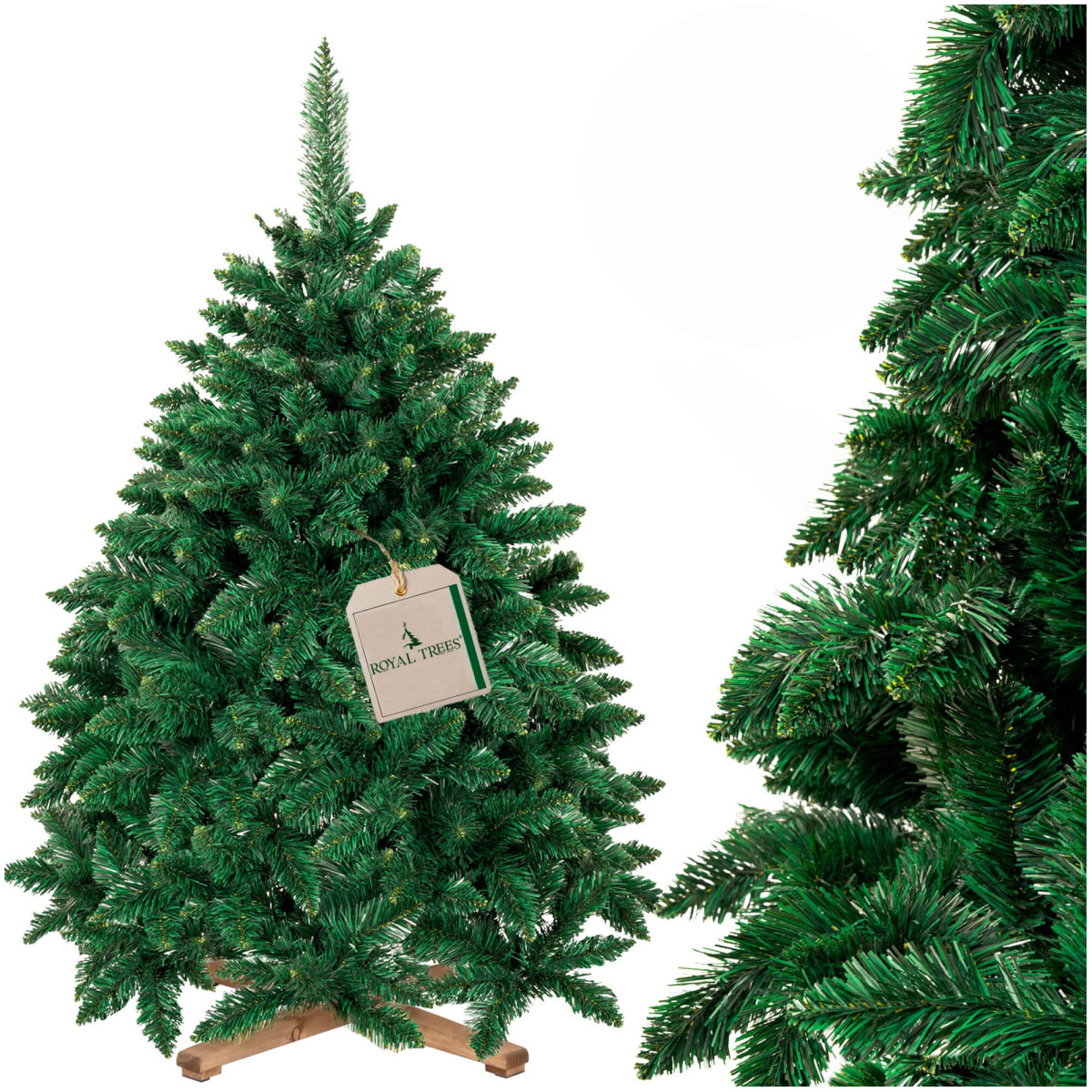 Mākslīgā eglīte Springos CT0244, PREMIUM MEŽA PRIEDE 150 CM