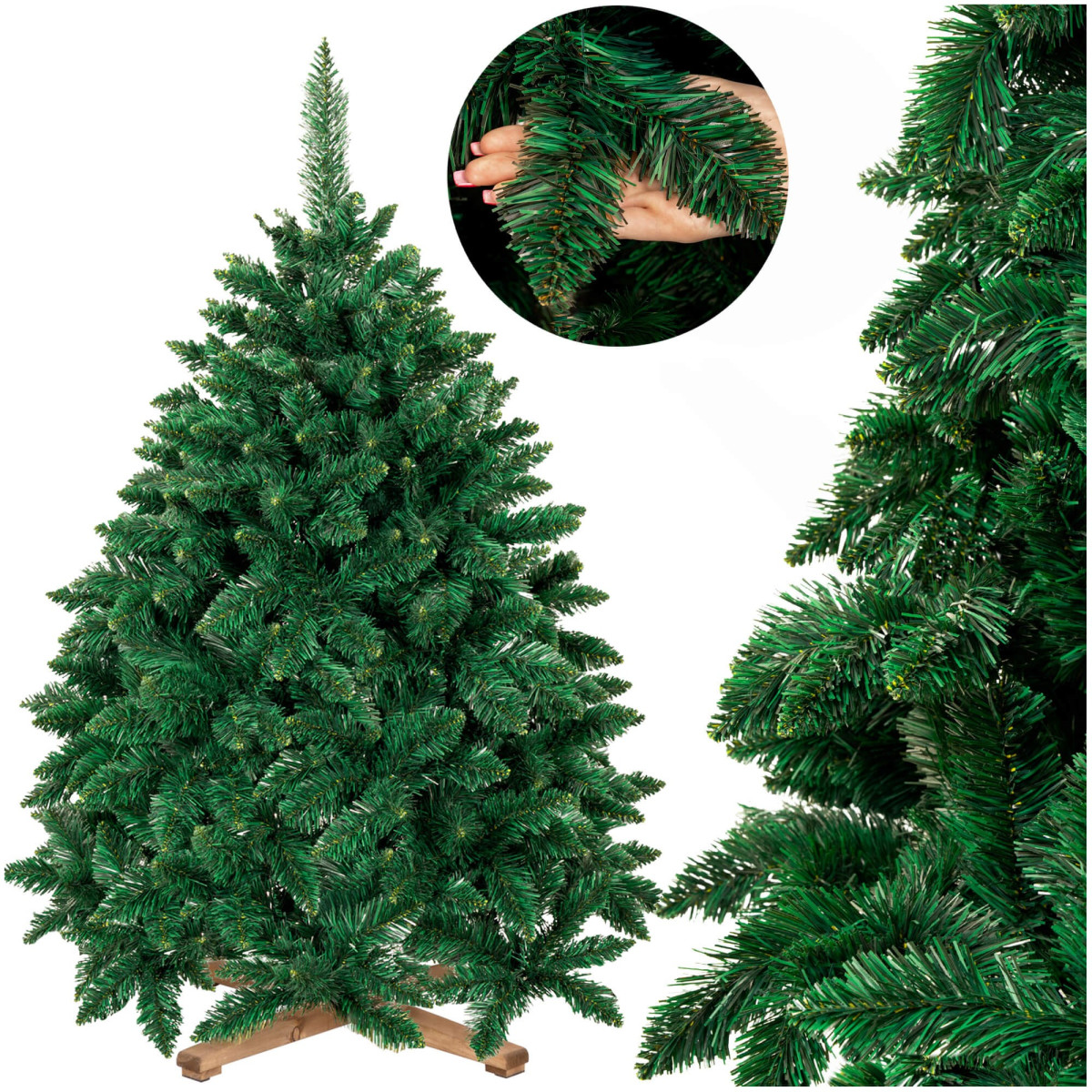 Mākslīgā eglīte Springos CT0244, PREMIUM MEŽA PRIEDE 150 CM