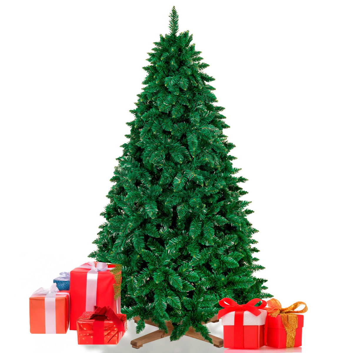 Mākslīgā eglīte Springos CT0246, PREMIUM MEŽA PRIEDE 220 CM