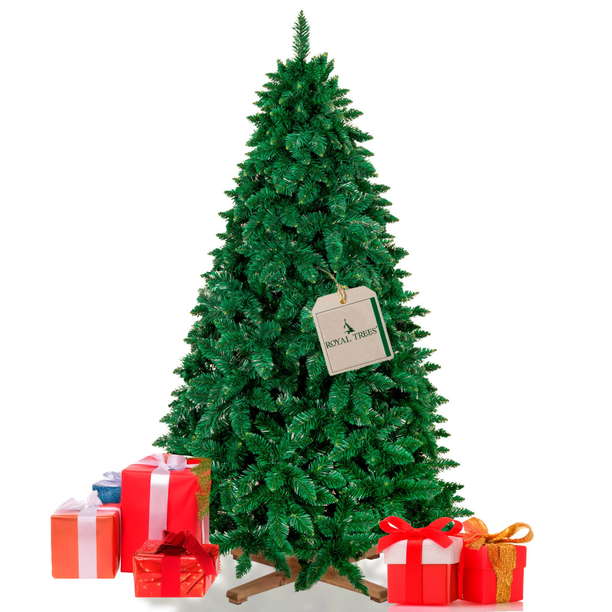 Mākslīgā eglīte Springos CT0246, PREMIUM MEŽA PRIEDE 220 CM