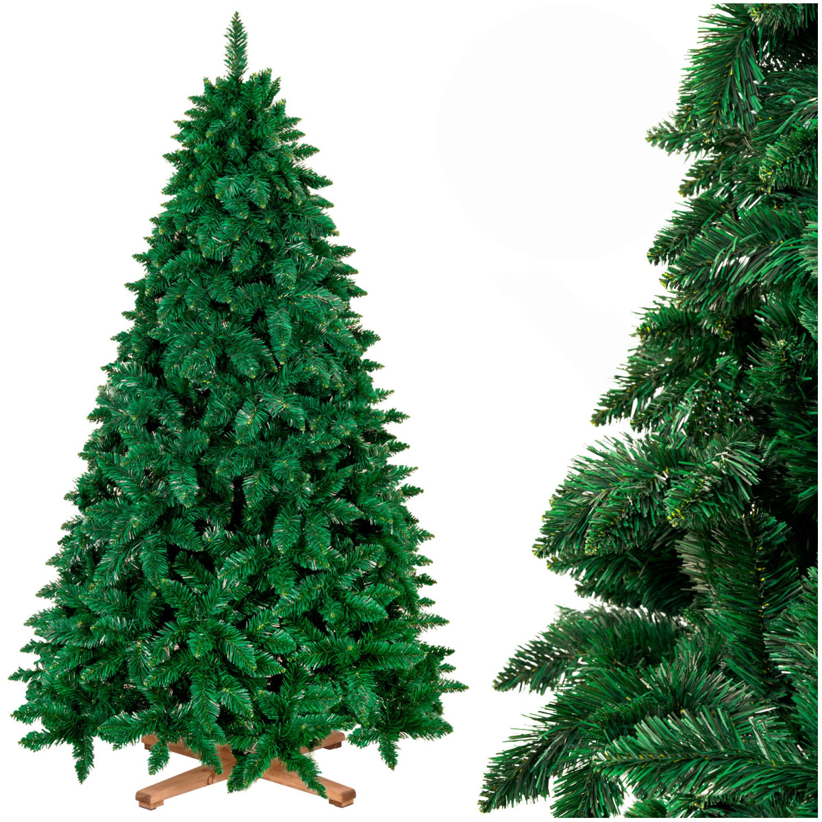 Mākslīgā eglīte Springos CT0246, PREMIUM MEŽA PRIEDE 220 CM