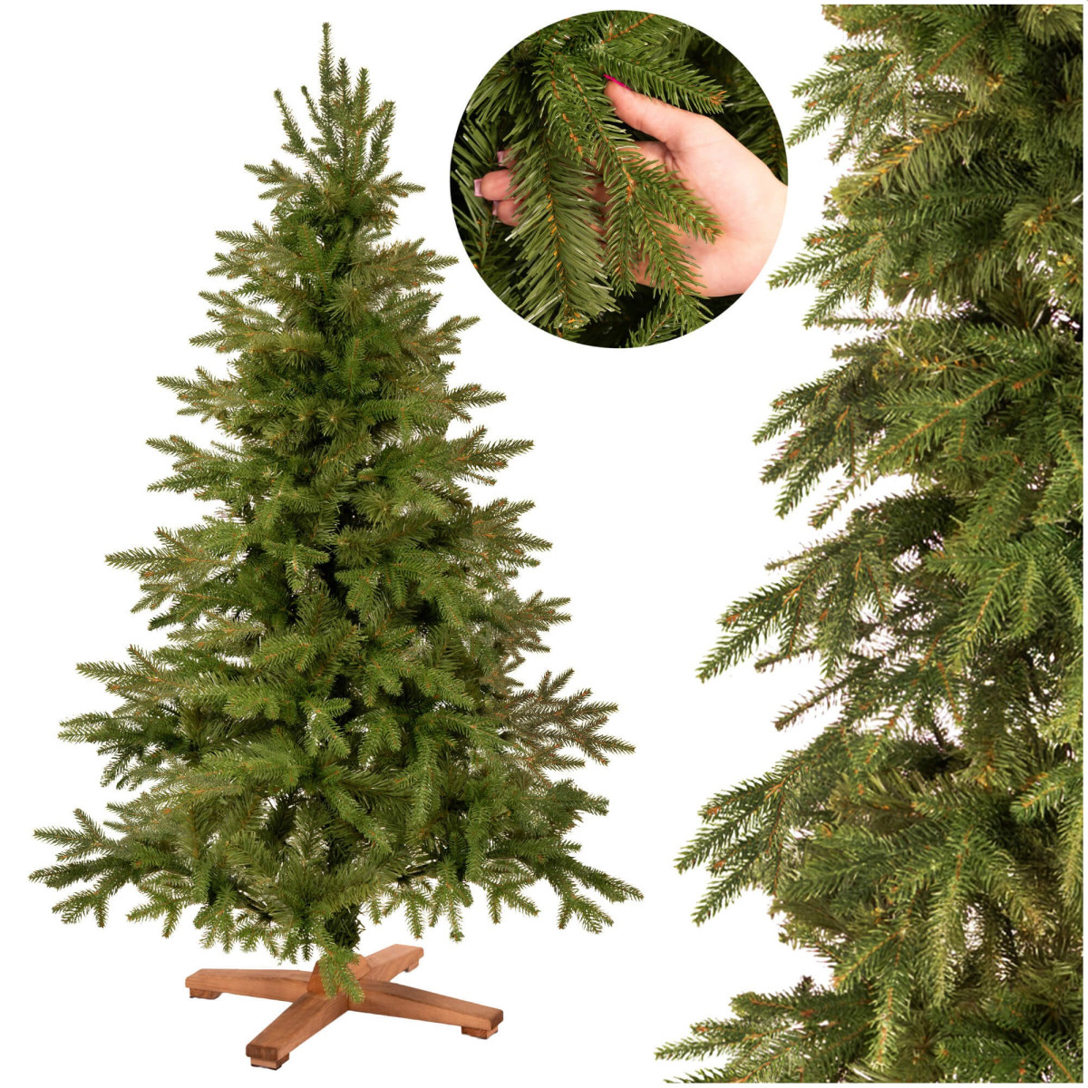Mākslīgā eglīte Springos CT0255, PREMIUM Himālaju egle 150 CM