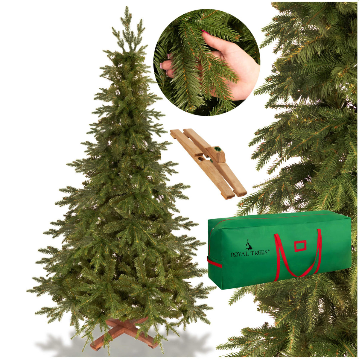 Mākslīgā eglīte Springos CT0256, PREMIUM Himālaju egle 180 CM