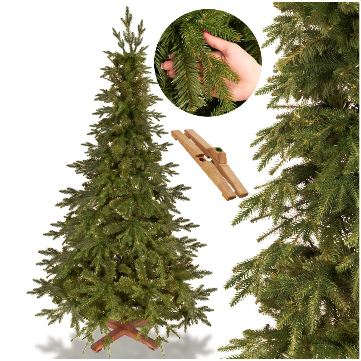 Mākslīgā eglīte Springos CT0256, PREMIUM Himālaju egle 180 CM