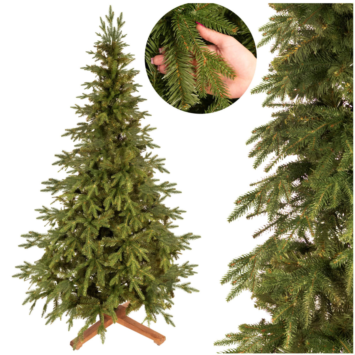 Mākslīgā eglīte Springos CT0257, PREMIUM Himālaju egle 210 CM