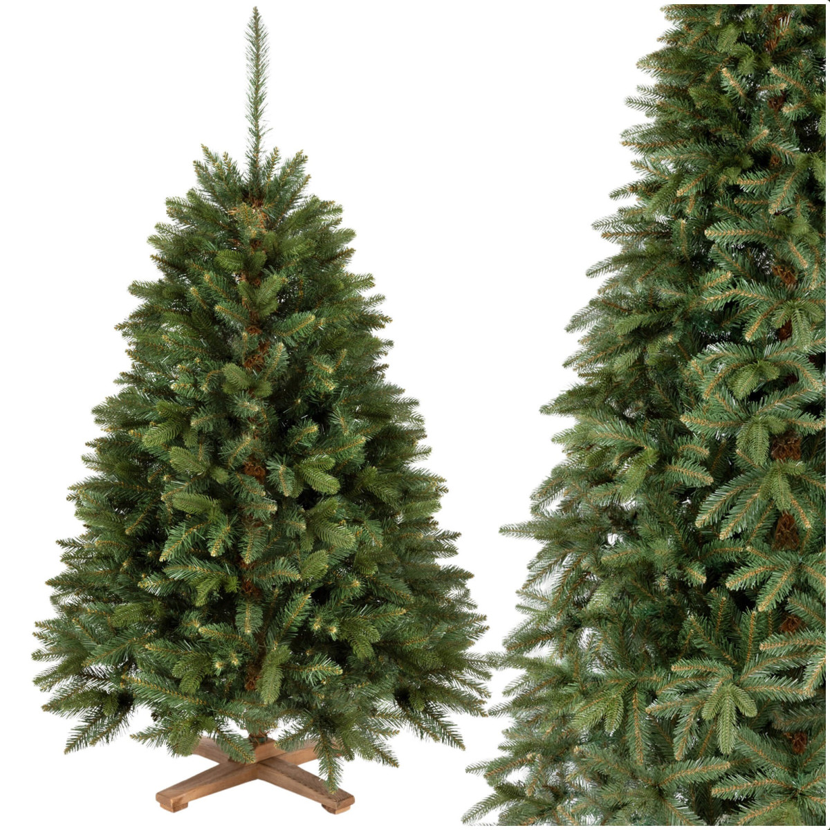Mākslīgā eglīte Springos CT0259, SIBĪRIJAS EGLE PE PREMIUM 150 CM
