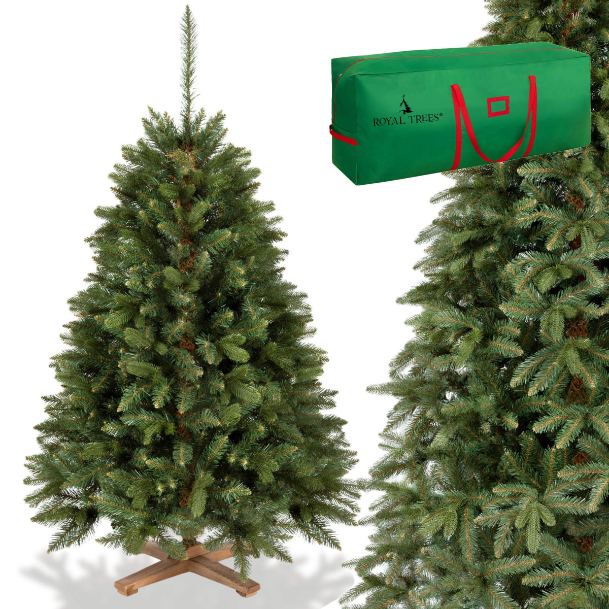 Mākslīgā eglīte Springos CT0259, SIBĪRIJAS EGLE PE PREMIUM 150 CM