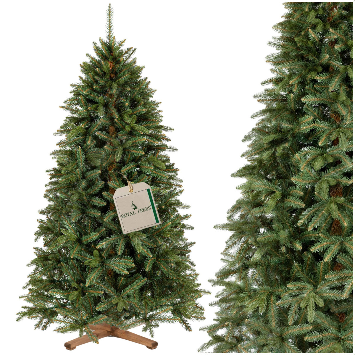 Mākslīgā eglīte Springos CT0260, SIBĪRIJAS EGLE PE PREMIUM 180 CM
