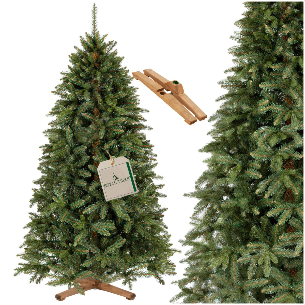 Mākslīgā eglīte Springos CT0260, SIBĪRIJAS EGLE PE PREMIUM 180 CM