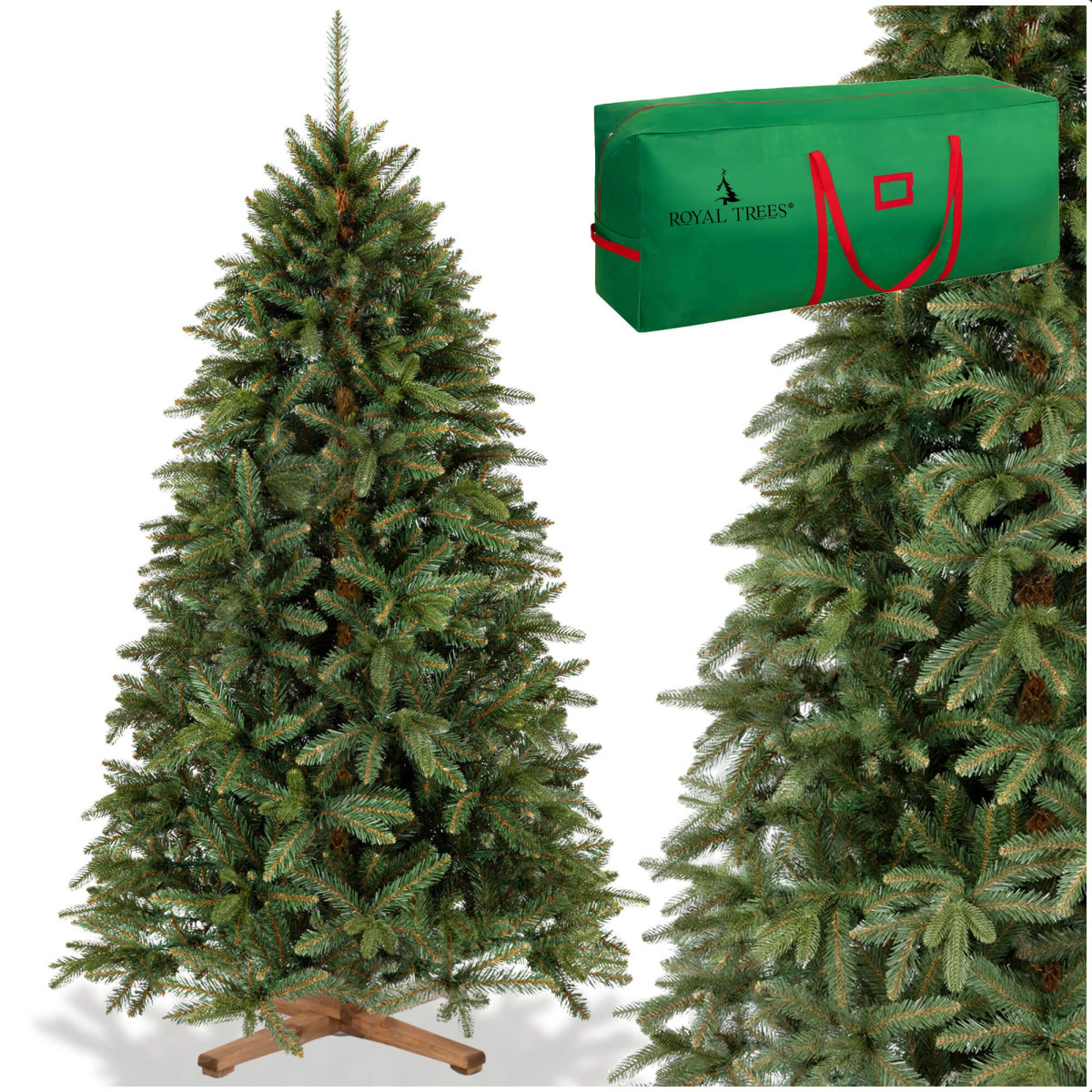 Mākslīgā eglīte Springos CT0260, SIBĪRIJAS EGLE PE PREMIUM 180 CM