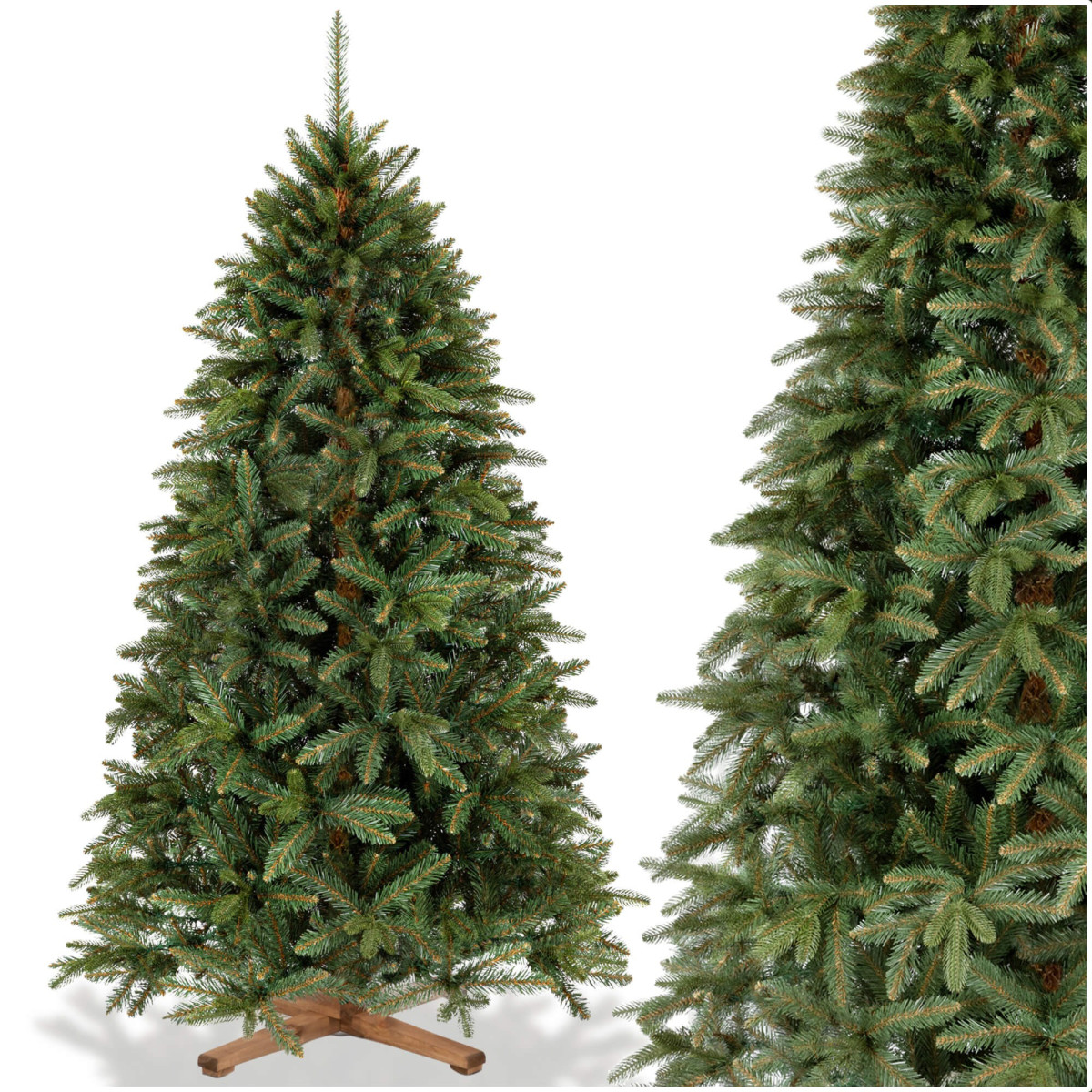 Mākslīgā eglīte Springos CT0260, SIBĪRIJAS EGLE PE PREMIUM 180 CM
