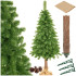 Mākslīgā eglīte uz stumbra Springos CT0263, 180 CM