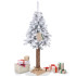 Mākslīgā eglīte ar sniegu Springos CT0202 uz stumbra 180cm