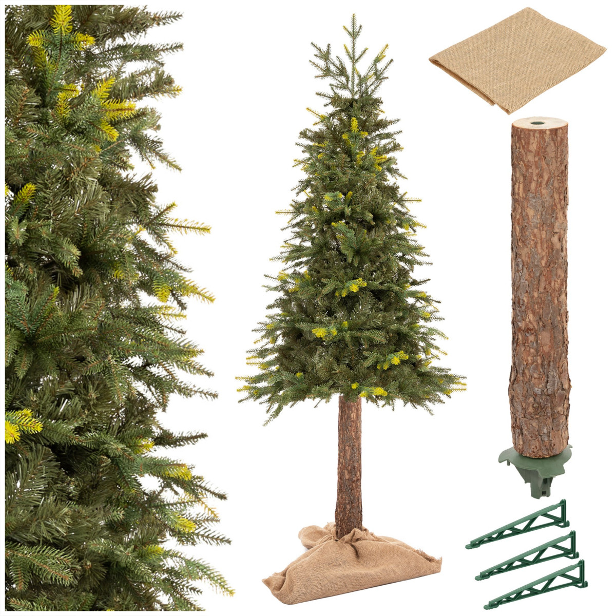 Mākslīgā eglīte uz stumbra Springos CT0200, 220cm
