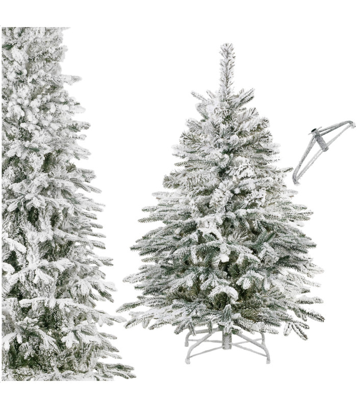Mākslīgā eglīte ar sniegu Springos CT0222, LUX 120cm