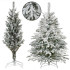 Mākslīgā eglīte ar sniegu Springos CT0222, LUX 120cm