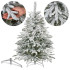 Mākslīgā eglīte ar sniegu Springos CT0222, LUX 120cm