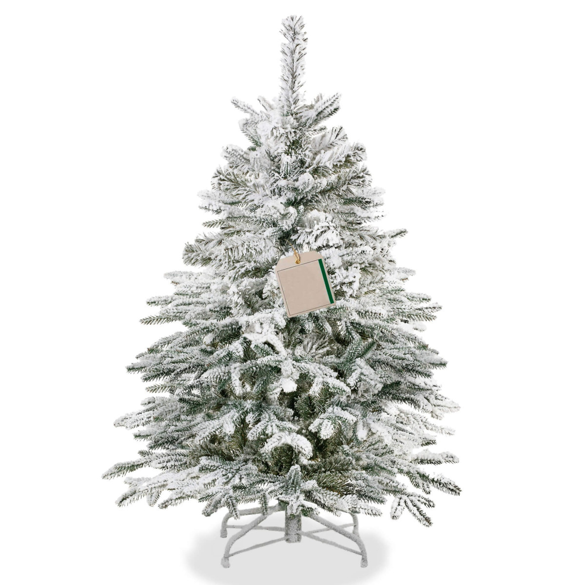 Mākslīgā eglīte ar sniegu Springos CT0222, LUX 120cm