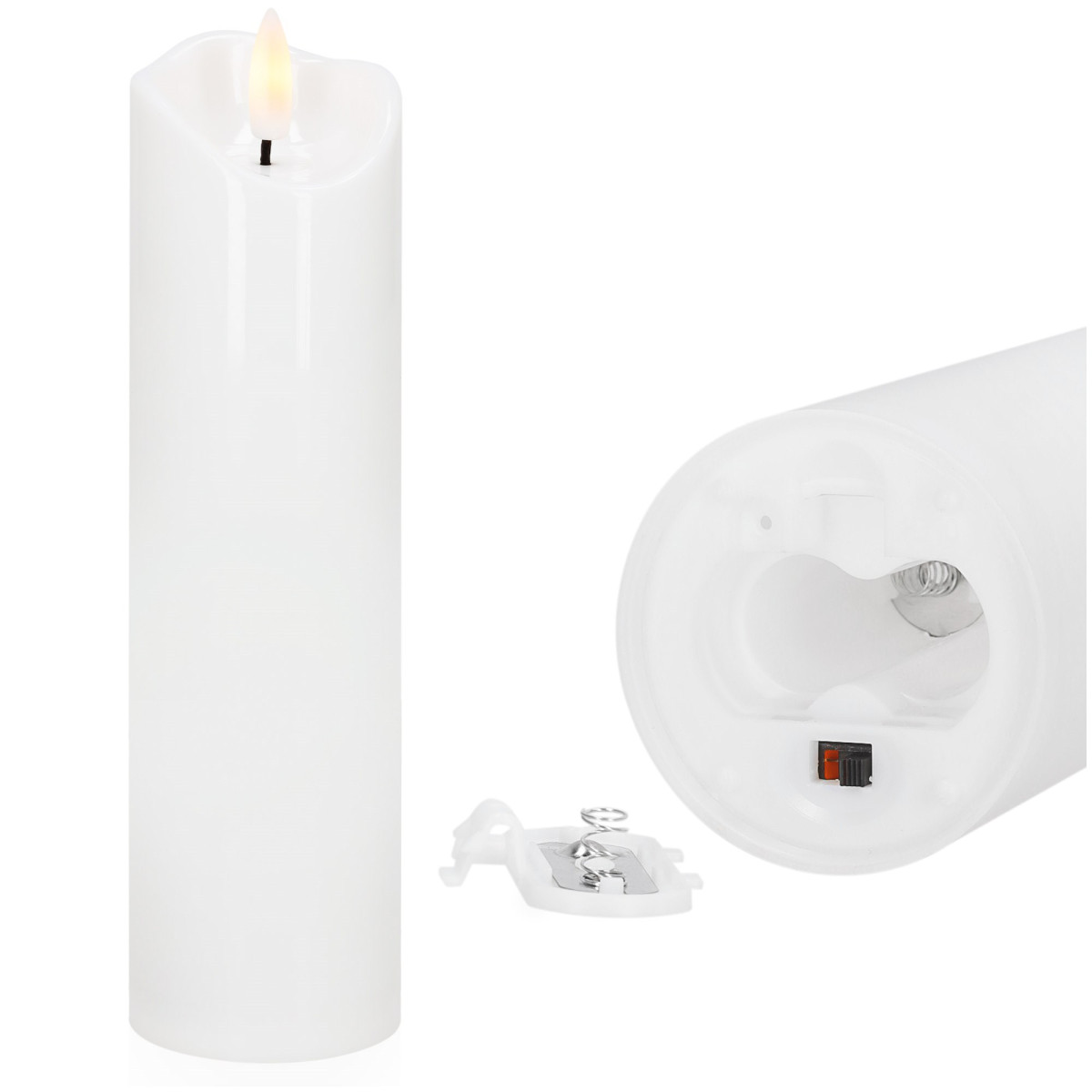 LED svece Springos HA7553, 17,5 X 5 CM