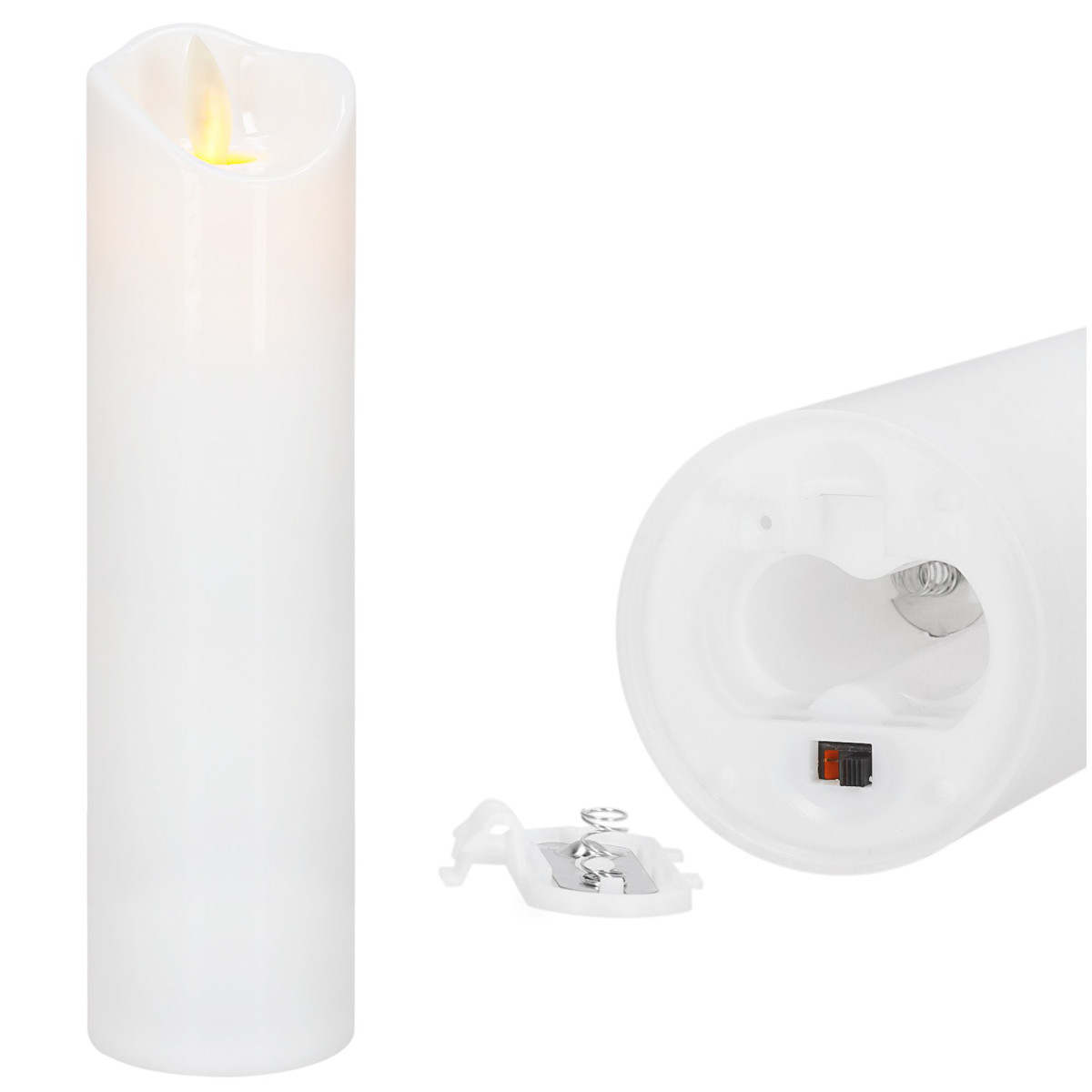 LED svece Springos HA7556, 17,5 X 5 CM