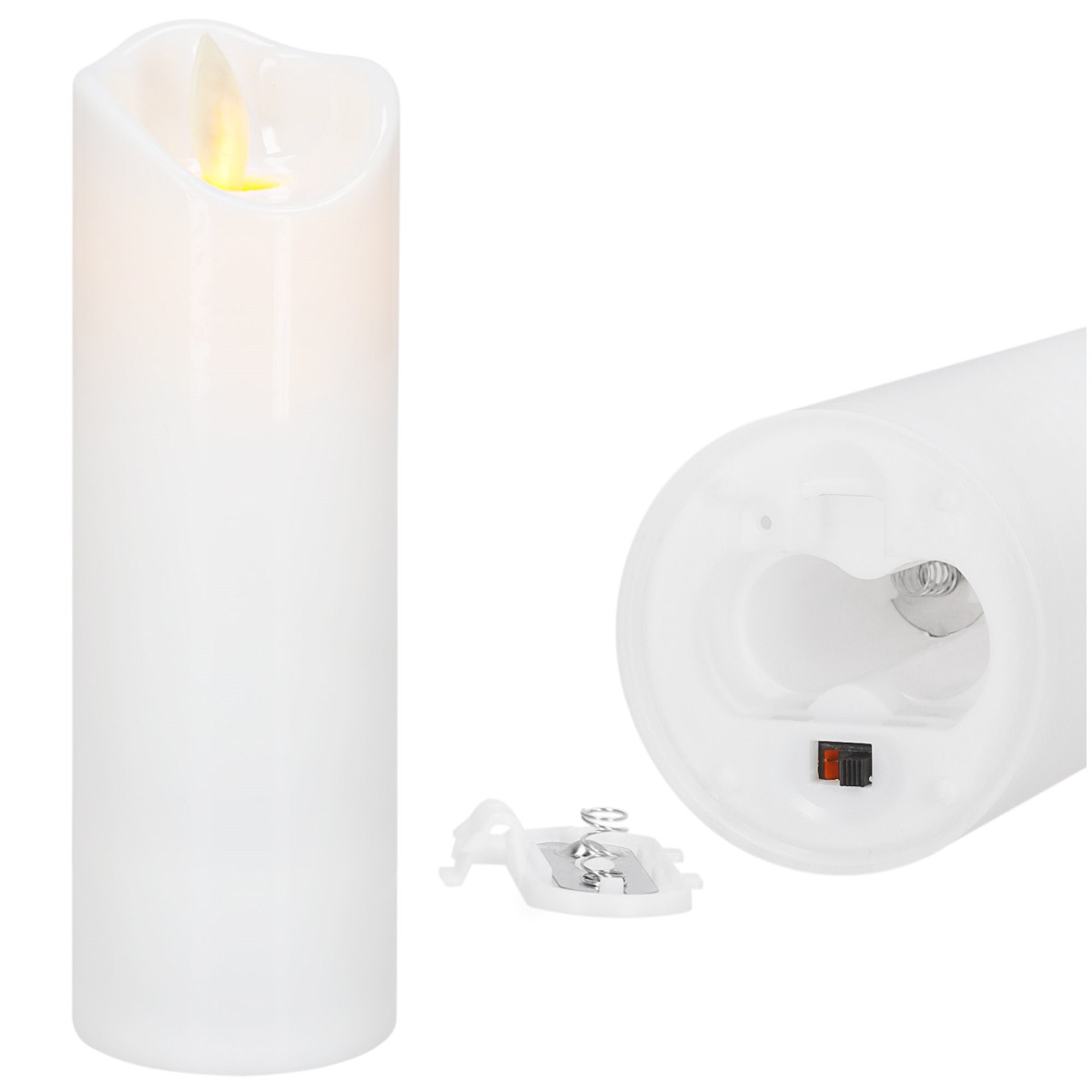 LED svece Springos HA7555, 15 X 5 CM