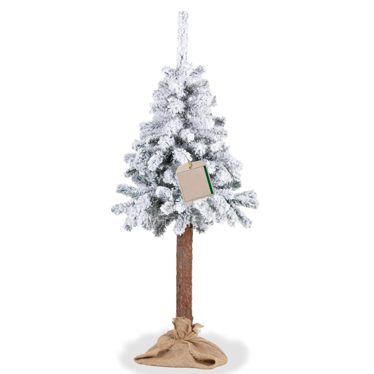 Mākslīgā eglīte ar sniegu Springos CT0201uz stumbra 160cm