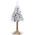 Mākslīgā eglīte ar sniegu Springos CT0201uz stumbra 160cm