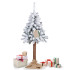 Mākslīgā eglīte ar sniegu Springos CT0201uz stumbra 160cm