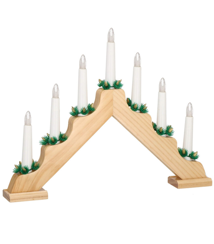 Dekoratīvais Led svečturis Springos CL4108