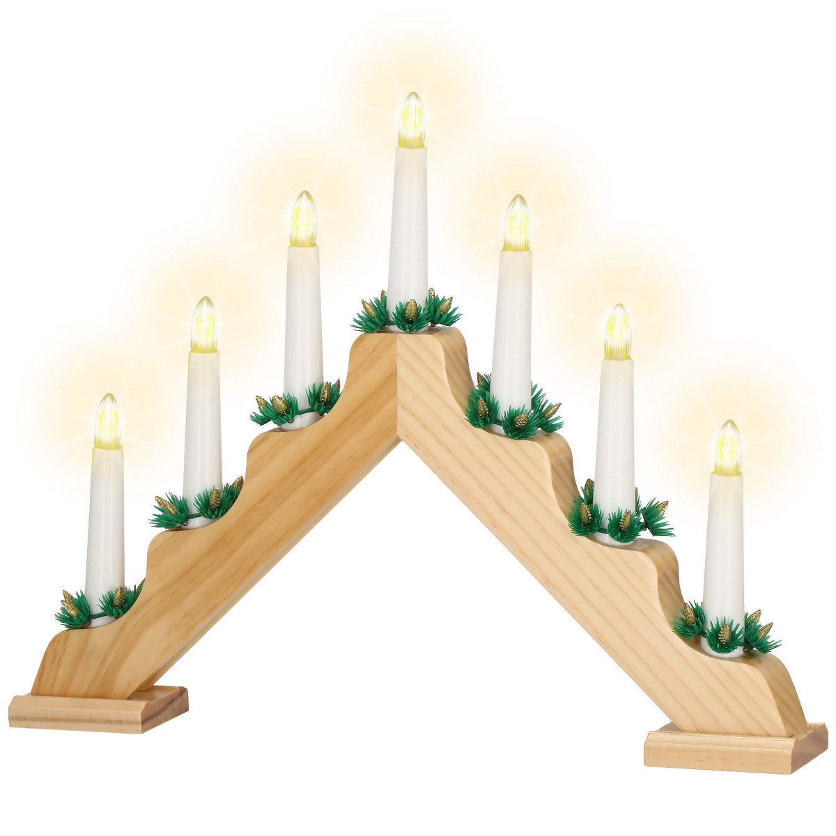 Dekoratīvais Led svečturis Springos CL4108