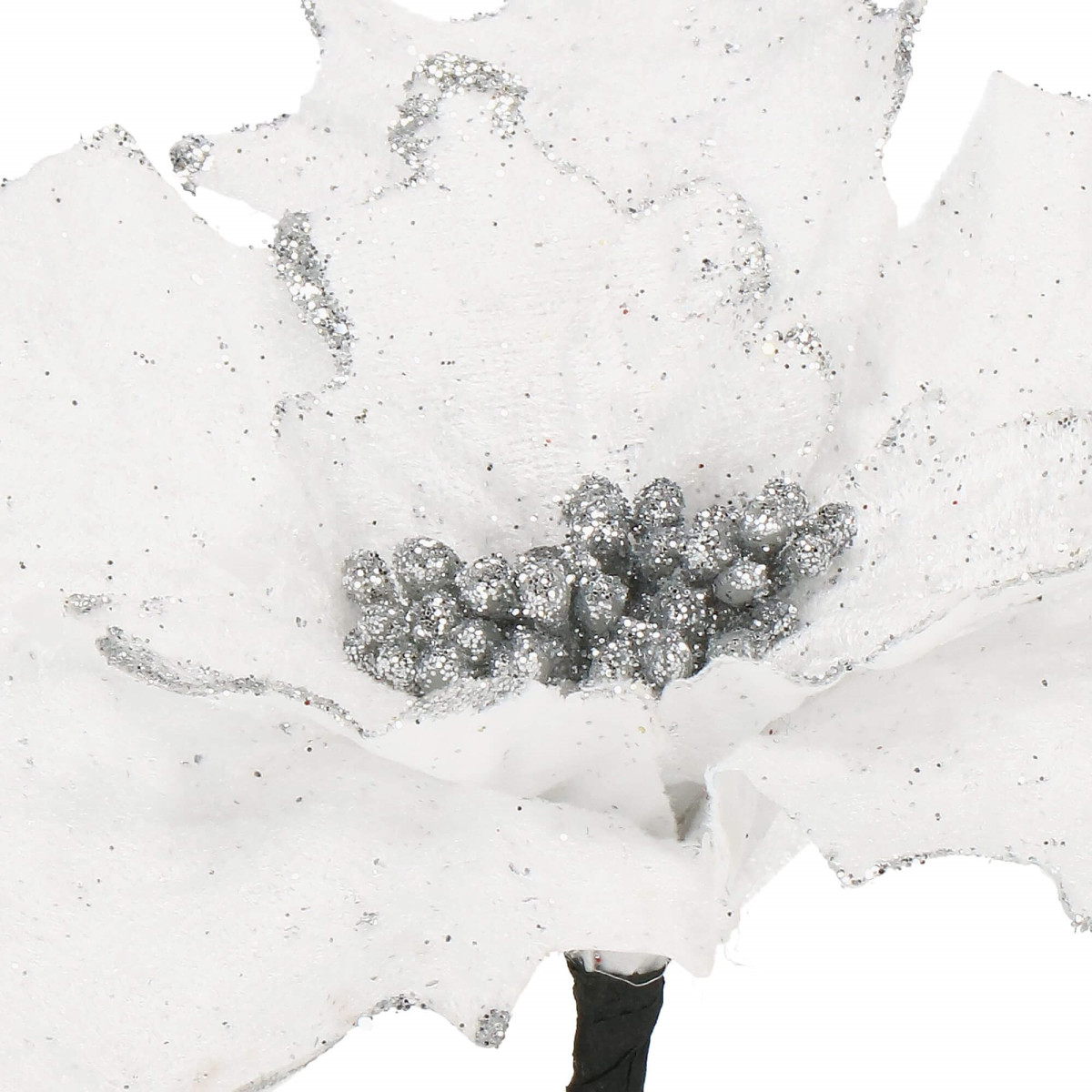 Ziemassvētku dekorācija- puansetijas zieds Springos CA0720, 26 cm