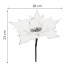 Ziemassvētku dekorācija- puansetijas zieds Springos CA0720, 26 cm