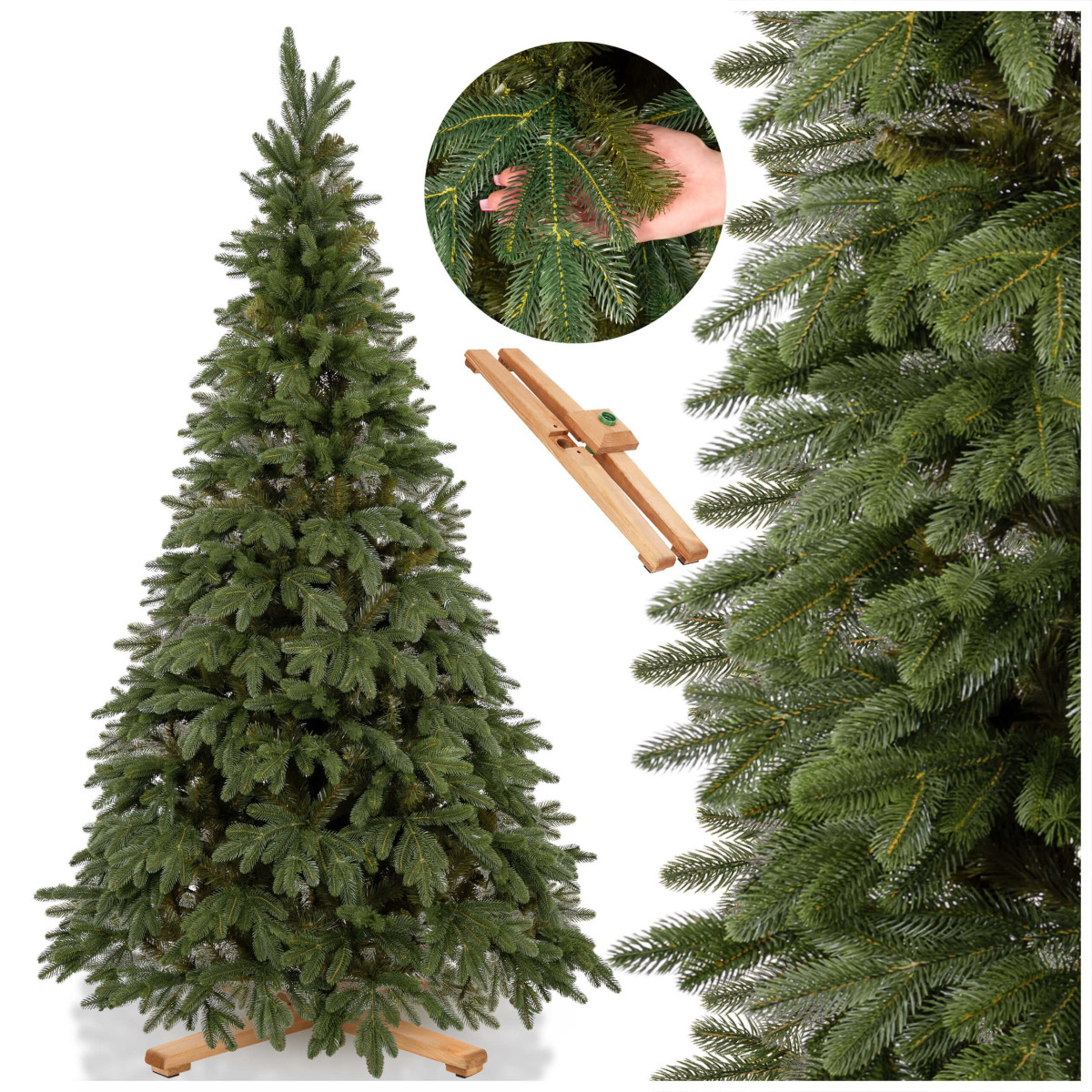 Mākslīgā eglīte Springos CT0254, PRIEDE PREMIUM 240 CM