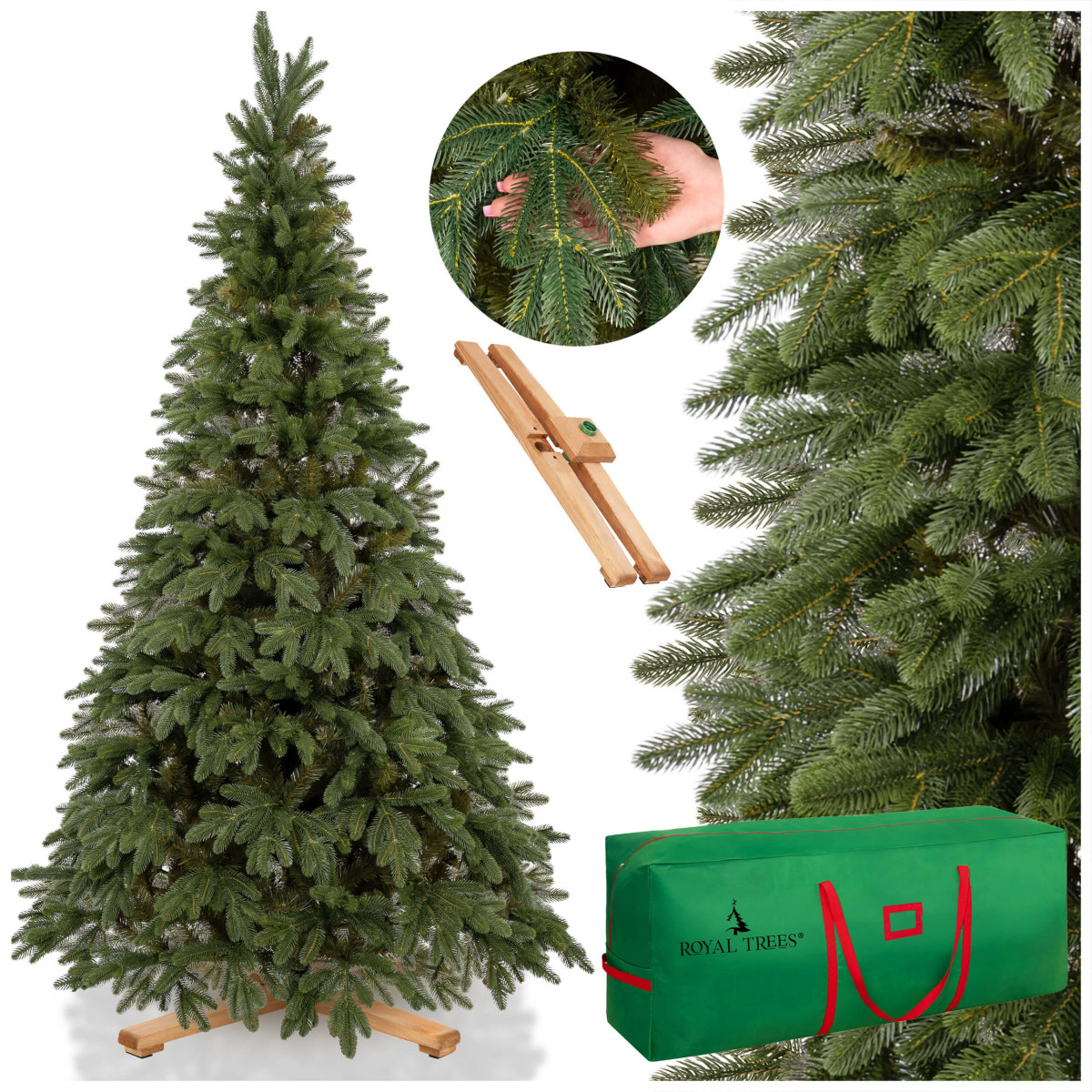 Mākslīgā eglīte Springos CT0254, PRIEDE PREMIUM 240 CM